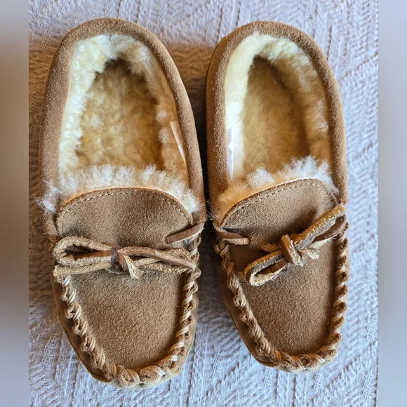 Kids Slippers L.L. Bean Moccasin Cozy Size 11 - Picture 1 of 6